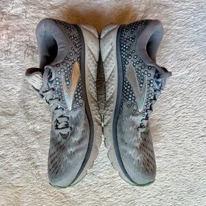 Brooks Glycerin 17 Running Shoes Sneakers Gray Aqua Women’s 9.5 B